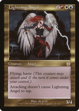 Lightning Angel [Apocalypse] MTG Single Magic: The Gathering  | Multizone: Comics And Games