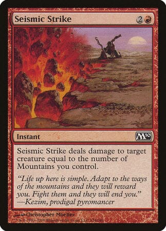 Seismic Strike [Magic 2010] MTG Single Magic: The Gathering  | Multizone: Comics And Games