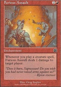 Furious Assault [Mercadian Masques] MTG Single Magic: The Gathering  | Multizone: Comics And Games