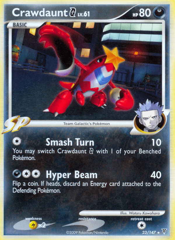 Crawdaunt G (23/147) [Platinum: Supreme Victors] Pokemon Single Pokémon  | Multizone: Comics And Games