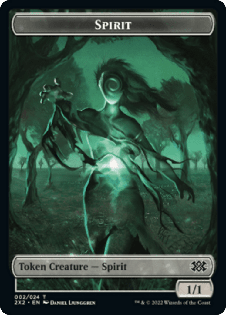 Liliana, the Last Hope Emblem // Spirit Double-sided Token [Double Masters 2022 Tokens] MTG Single Magic: The Gathering  | Multizone: Comics And Games