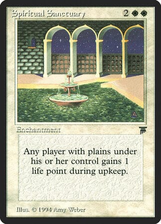 Spiritual Sanctuary [Legends] MTG Single Magic: The Gathering  | Multizone: Comics And Games