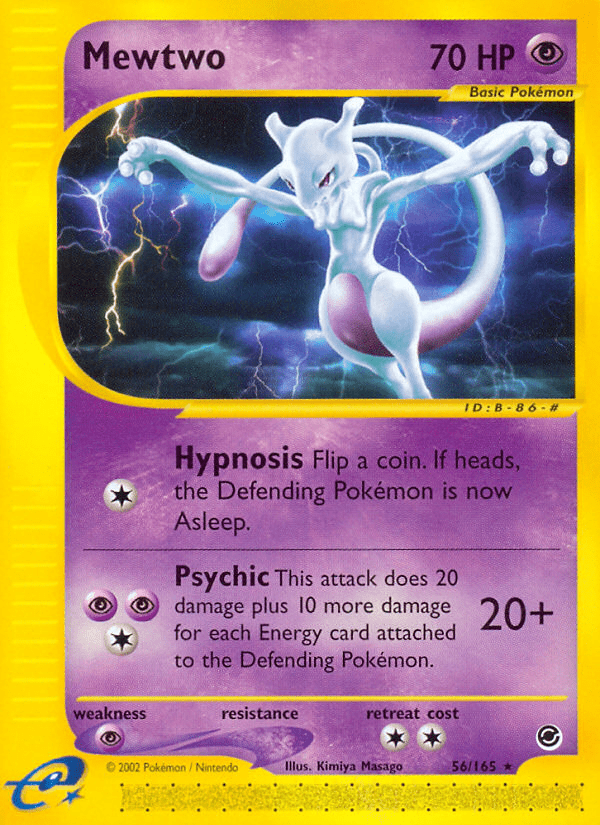 Mewtwo (56/165) [Expedition: Base Set] Pokemon Single Pokémon  | Multizone: Comics And Games