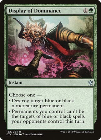 Display of Dominance [Dragons of Tarkir] MTG Single Magic: The Gathering  | Multizone: Comics And Games