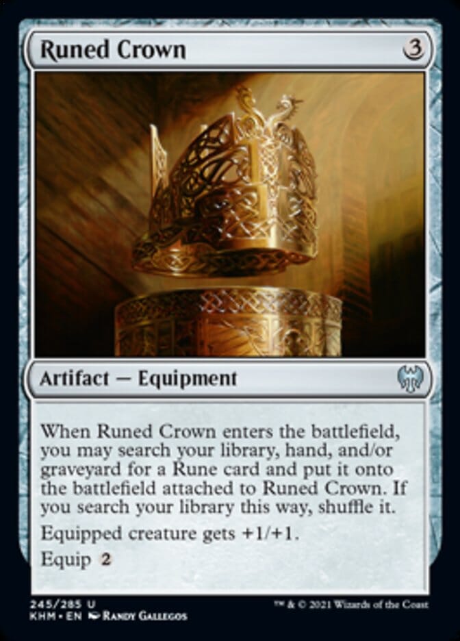 Runed Crown [Kaldheim] MTG Single Magic: The Gathering  | Multizone: Comics And Games