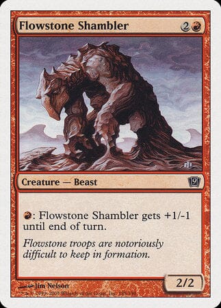 Flowstone Shambler [Ninth Edition] MTG Single Magic: The Gathering  | Multizone: Comics And Games