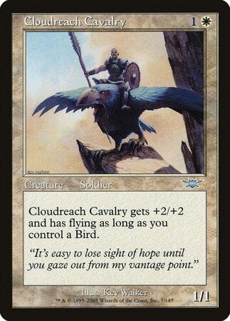 Cloudreach Cavalry [Legions] MTG Single Magic: The Gathering  | Multizone: Comics And Games