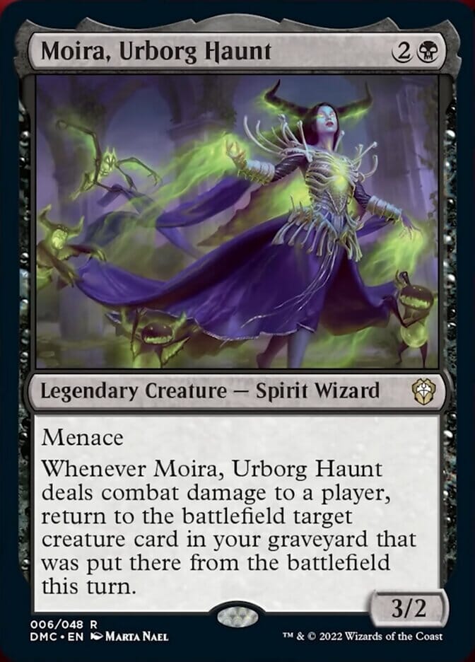 Moira, Urborg Haunt [Dominaria United Commander] MTG Single Magic: The Gathering  | Multizone: Comics And Games