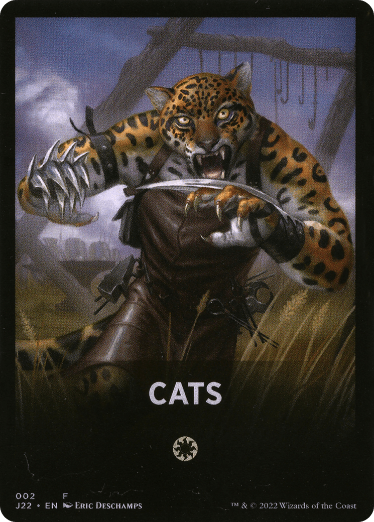 Cats Theme Card [Jumpstart 2022 Front Cards] MTG Single Magic: The Gathering  | Multizone: Comics And Games