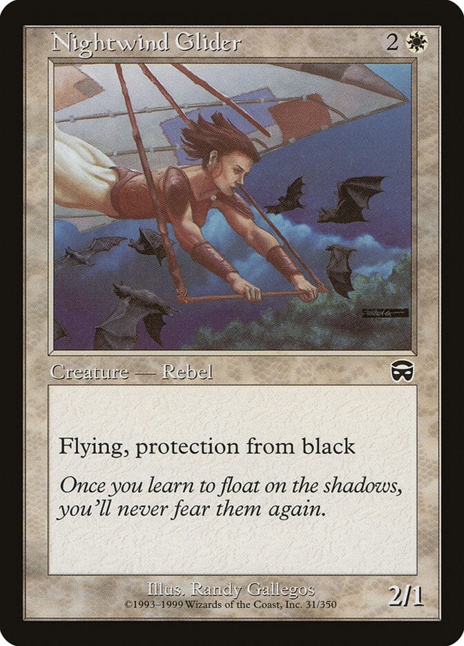 Nightwind Glider [Mercadian Masques] MTG Single Magic: The Gathering  | Multizone: Comics And Games