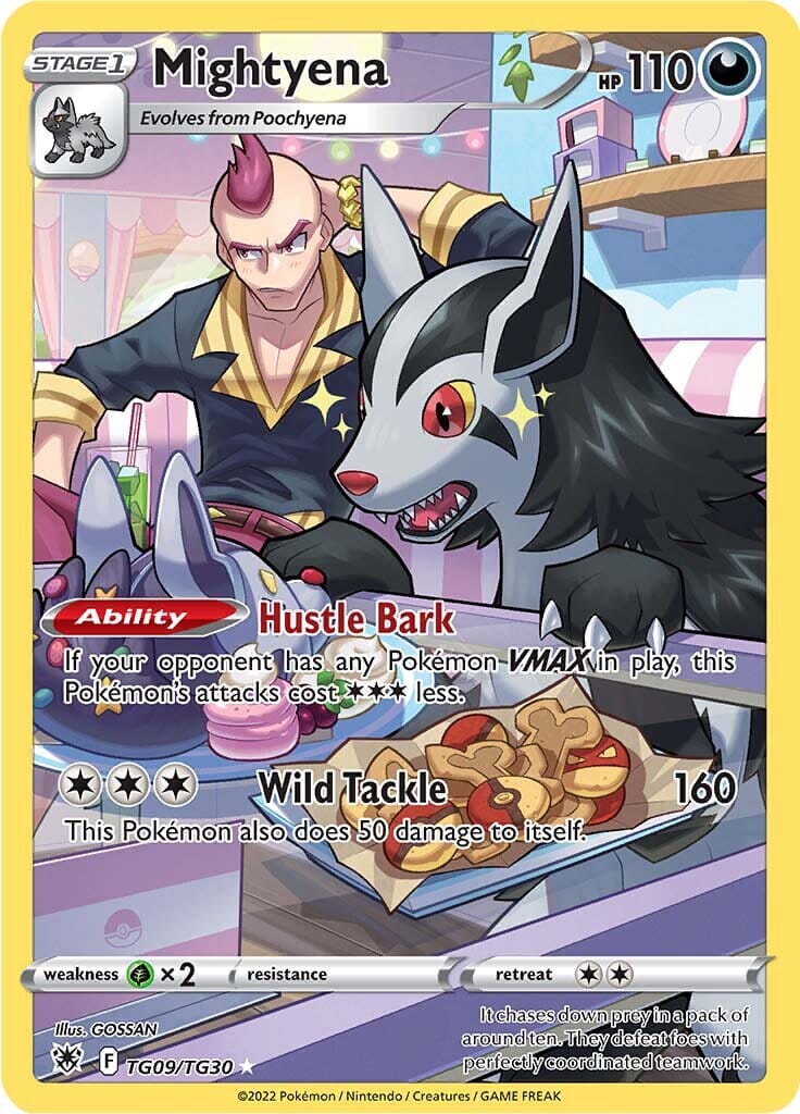 Mightyena (TG09/TG30) [Sword & Shield: Astral Radiance] Pokemon Single Pokémon  | Multizone: Comics And Games