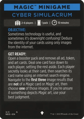 Cyber Simulacrum (Magic Minigame) [Kamigawa: Neon Dynasty Minigame] MTG Single Magic: The Gathering  | Multizone: Comics And Games