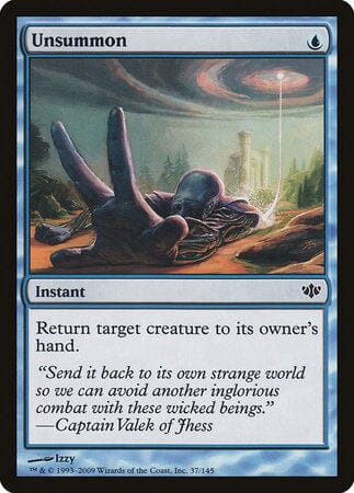 Unsummon [Conflux] MTG Single Magic: The Gathering  | Multizone: Comics And Games