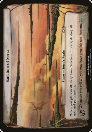 Sanctum of Serra (Planechase) [Planechase Planes] MTG Single Magic: The Gathering  | Multizone: Comics And Games