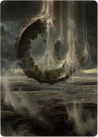 Wasteland Art Card [Zendikar Rising Art Series] MTG Single Magic: The Gathering  | Multizone: Comics And Games