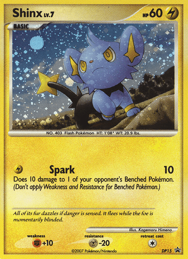 Shinx (DP15) [Diamond & Pearl: Black Star Promos] Pokemon Single Pokémon  | Multizone: Comics And Games
