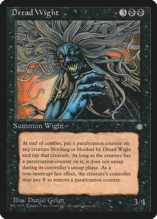 Dread Wight [Ice Age] MTG Single Magic: The Gathering  | Multizone: Comics And Games