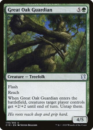 Great Oak Guardian [Commander 2019] MTG Single Magic: The Gathering  | Multizone: Comics And Games