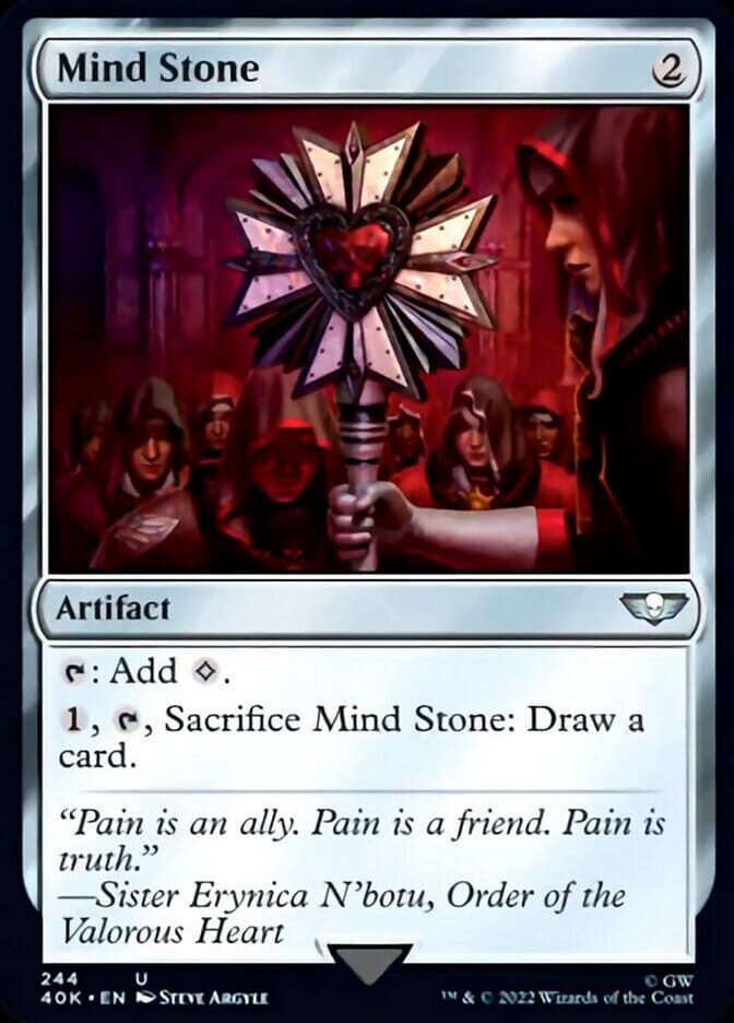 Mind Stone (244) [Universes Beyond: Warhammer 40,000] MTG Single Magic: The Gathering  | Multizone: Comics And Games