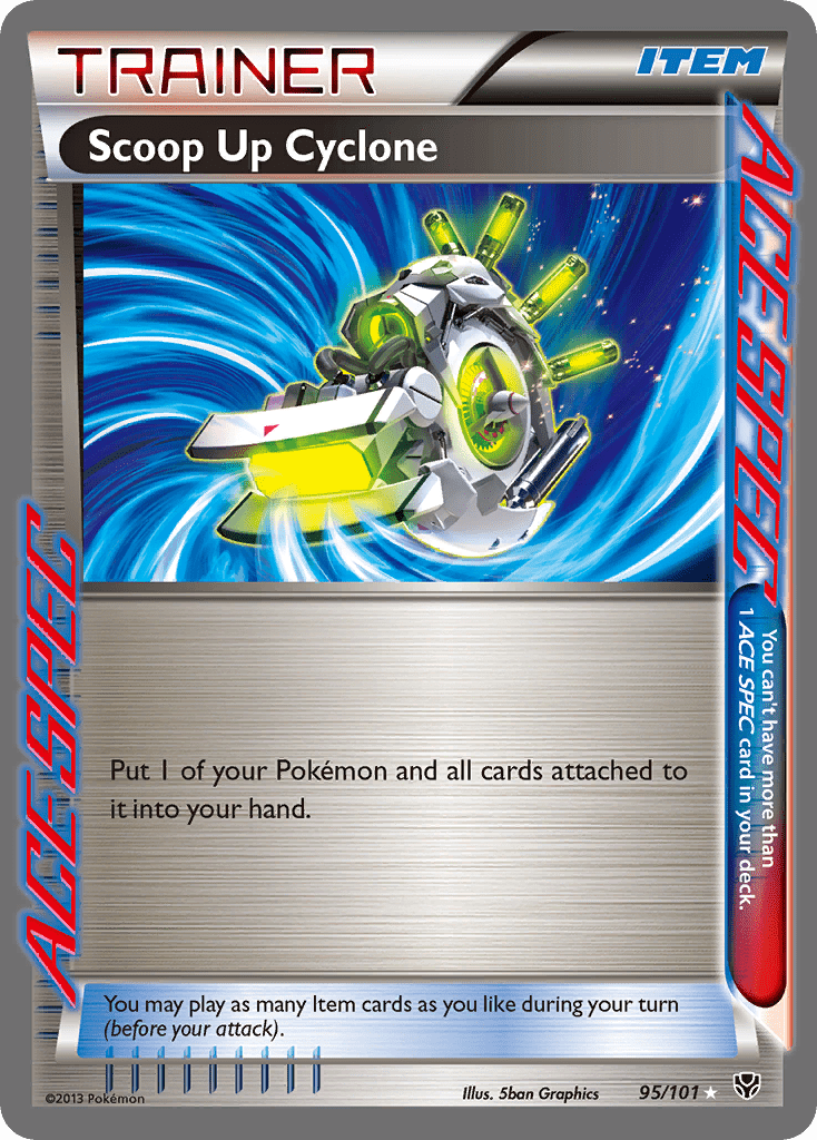 Scoop Up Cyclone (95/101) [Black & White: Plasma Blast] Pokemon Single Pokémon  | Multizone: Comics And Games