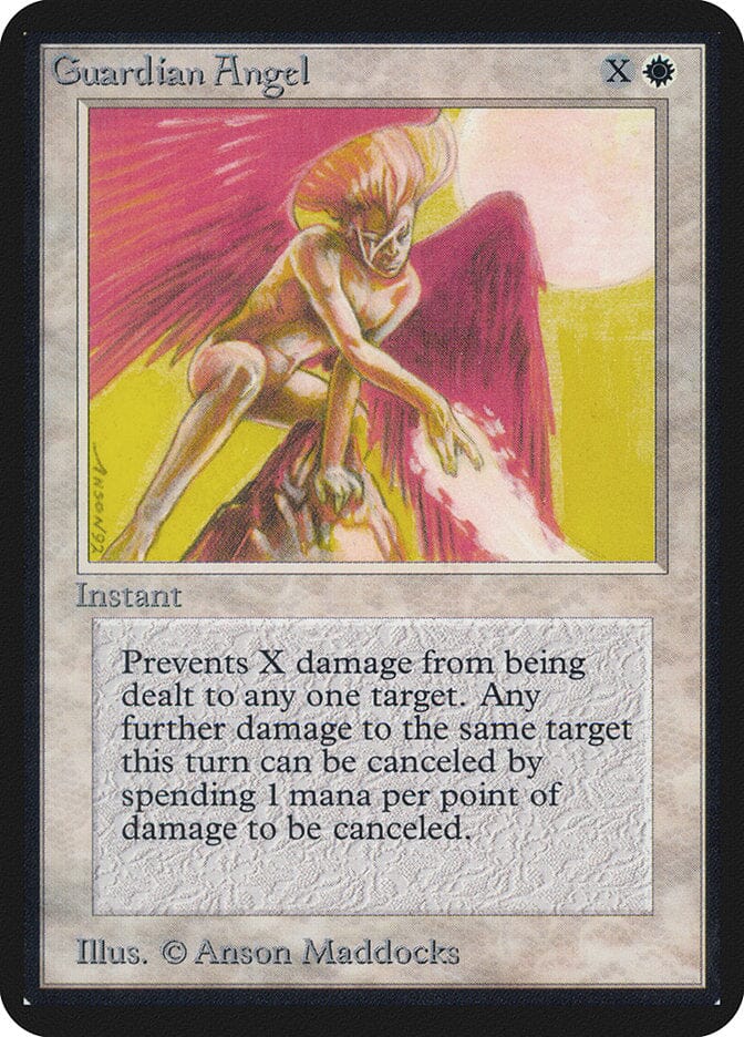 Guardian Angel [Limited Edition Alpha] MTG Single Magic: The Gathering  | Multizone: Comics And Games