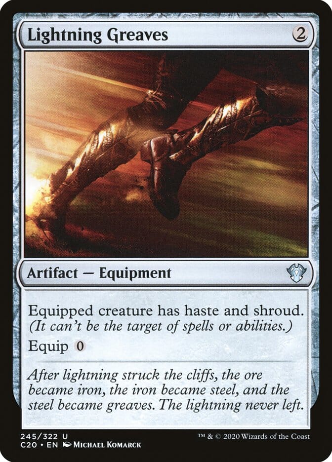 Lightning Greaves [Commander 2020] MTG Single Magic: The Gathering  | Multizone: Comics And Games