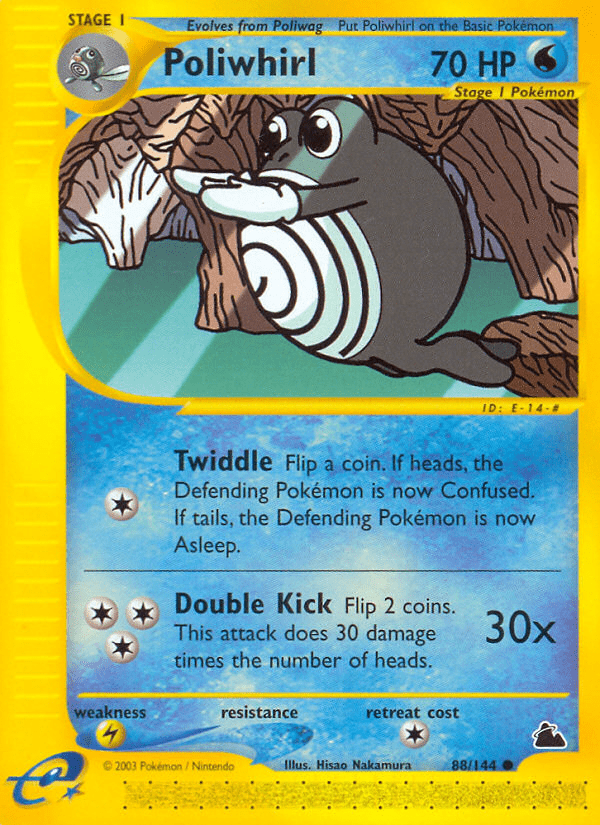 Poliwhirl (88/144) [Skyridge] Pokemon Single Pokémon  | Multizone: Comics And Games