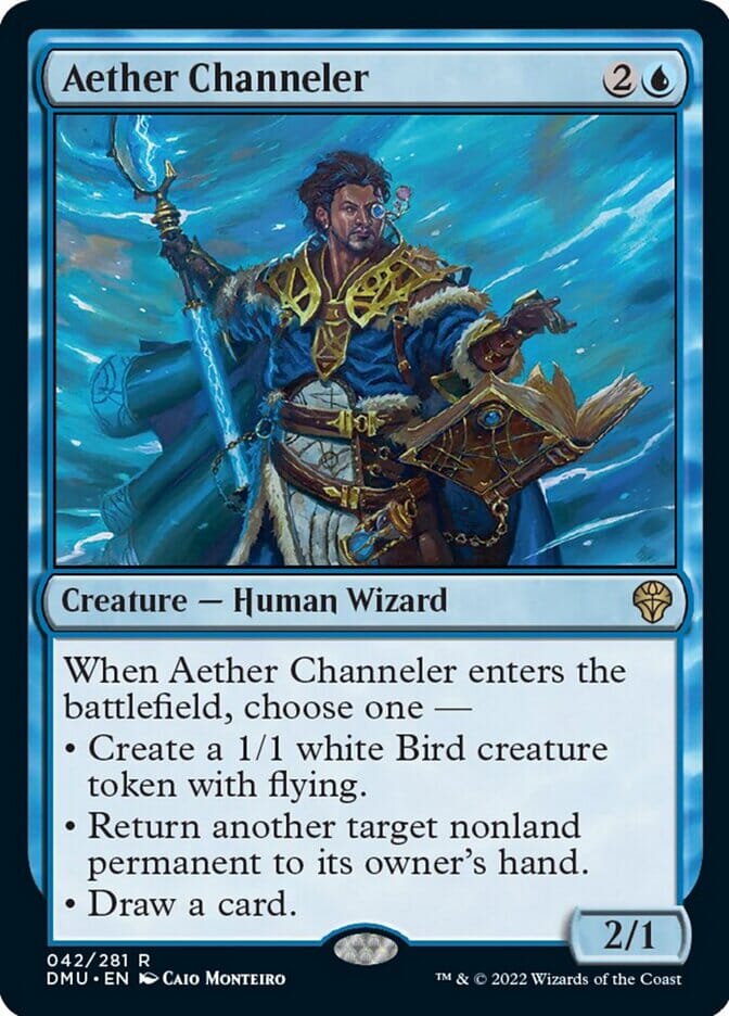 Aether Channeler [Dominaria United] MTG Single Magic: The Gathering  | Multizone: Comics And Games