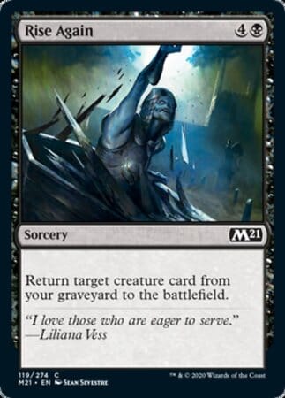 Rise Again [Core Set 2021] MTG Single Magic: The Gathering  | Multizone: Comics And Games