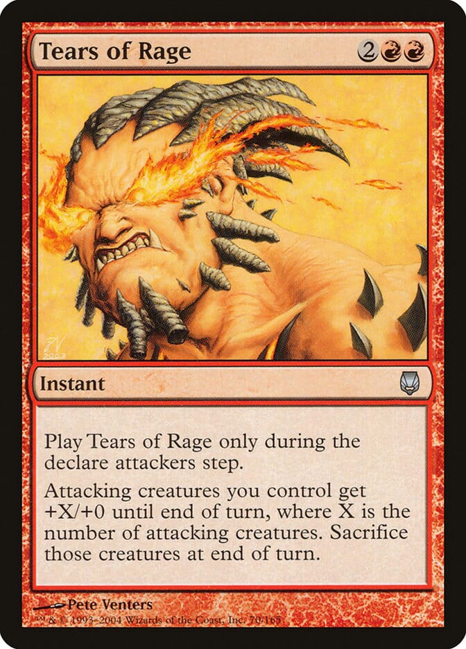 Tears of Rage [Darksteel] MTG Single Magic: The Gathering  | Multizone: Comics And Games