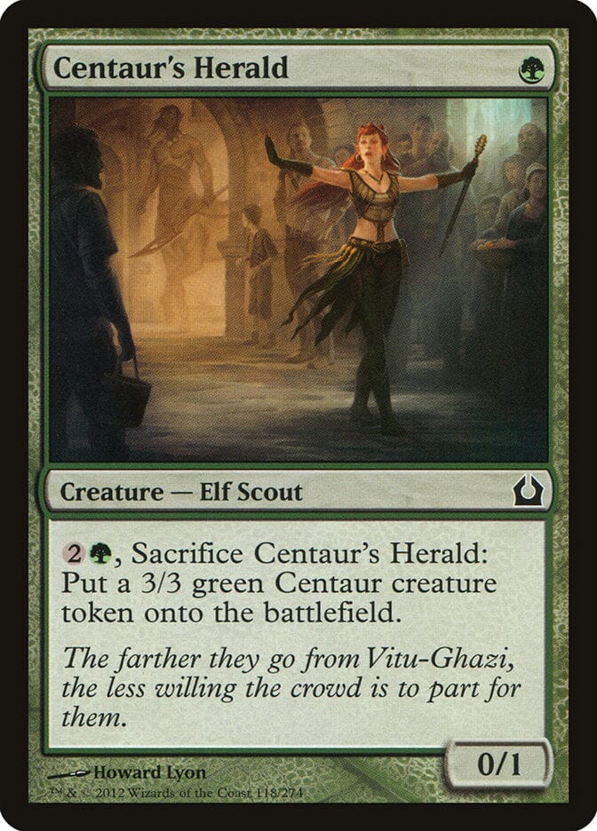 Centaur's Herald [Return to Ravnica] MTG Single Magic: The Gathering  | Multizone: Comics And Games