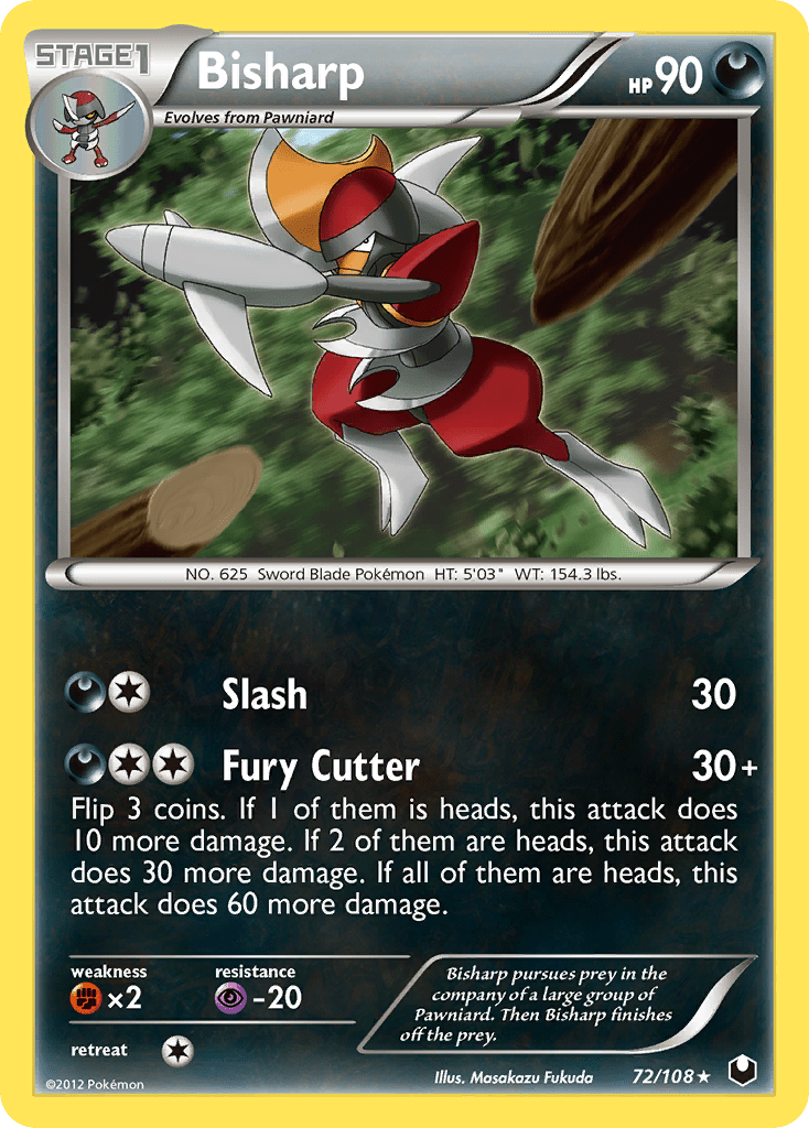 Bisharp (72/108) [Black & White: Dark Explorers] Pokemon Single Pokémon  | Multizone: Comics And Games