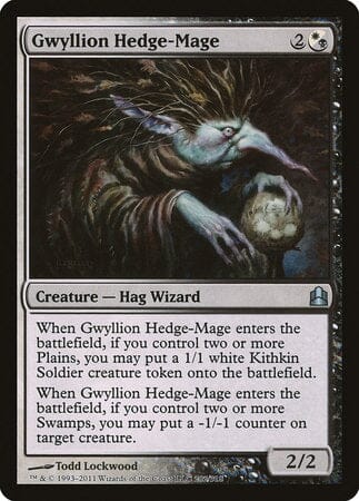 Gwyllion Hedge-Mage [Commander 2011] MTG Single Magic: The Gathering  | Multizone: Comics And Games