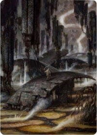 Grimclimb Pathway Art Card [Zendikar Rising Art Series] MTG Single Magic: The Gathering  | Multizone: Comics And Games