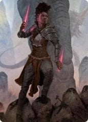 Kaya the Inexorable Art Card [Kaldheim: Art Series] MTG Single Magic: The Gathering  | Multizone: Comics And Games