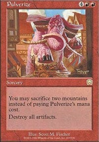 Pulverize [Mercadian Masques] MTG Single Magic: The Gathering  | Multizone: Comics And Games