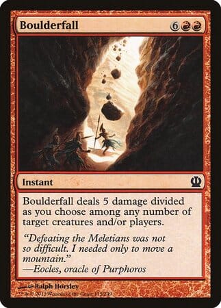 Boulderfall [Theros] MTG Single Magic: The Gathering  | Multizone: Comics And Games