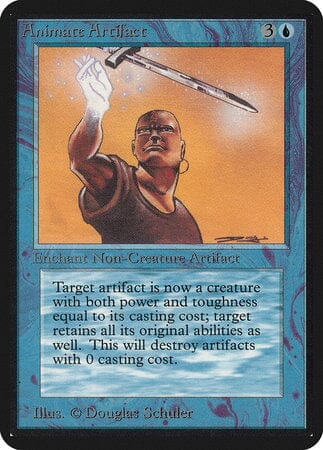 Animate Artifact [Limited Edition Alpha] MTG Single Magic: The Gathering  | Multizone: Comics And Games