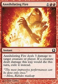 Annihilating Fire [Return to Ravnica] MTG Single Magic: The Gathering  | Multizone: Comics And Games