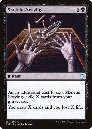 Skeletal Scrying [Commander 2017] MTG Single Magic: The Gathering  | Multizone: Comics And Games