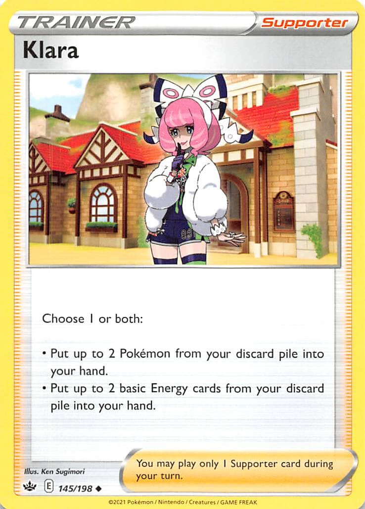 Klara (145/198) [Sword & Shield: Chilling Reign] Pokemon Single Pokémon  | Multizone: Comics And Games