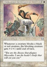 Righteous Indignation [Mercadian Masques] MTG Single Magic: The Gathering  | Multizone: Comics And Games