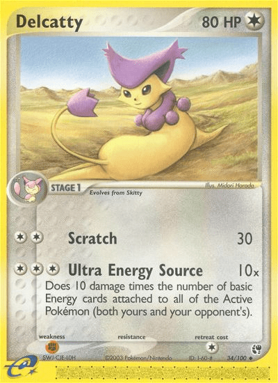 Delcatty (34/100) [EX: Sandstorm] Pokemon Single Pokémon  | Multizone: Comics And Games
