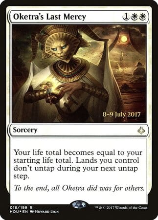 Oketra's Last Mercy [Hour of Devastation Promos] MTG Single Magic: The Gathering  | Multizone: Comics And Games