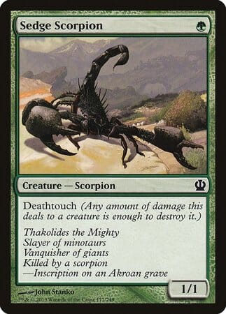 Sedge Scorpion [Theros] MTG Single Magic: The Gathering  | Multizone: Comics And Games