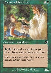 Rushwood Herbalist [Mercadian Masques] MTG Single Magic: The Gathering  | Multizone: Comics And Games