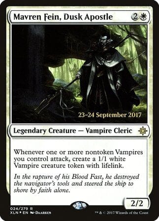 Mavren Fein, Dusk Apostle [Ixalan Promos] MTG Single Magic: The Gathering  | Multizone: Comics And Games