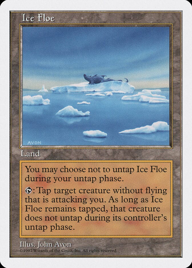 Ice Floe [Fifth Edition] MTG Single Magic: The Gathering  | Multizone: Comics And Games