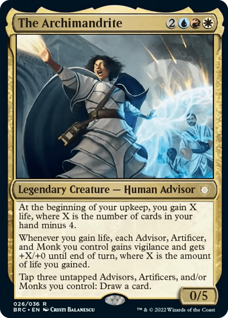 The Archimandrite [The Brothers' War Commander] MTG Single Magic: The Gathering  | Multizone: Comics And Games