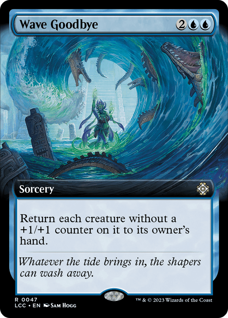 Wave Goodbye (Extended Art) [The Lost Caverns of Ixalan Commander] MTG Single Magic: The Gathering  | Multizone: Comics And Games